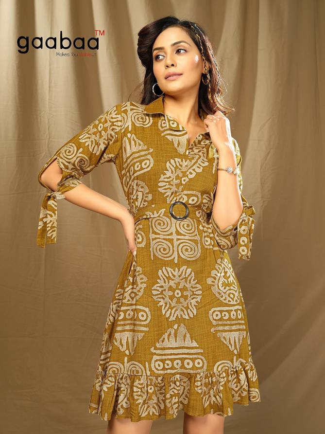 Khushi Party Wear One Piece Western Catalog